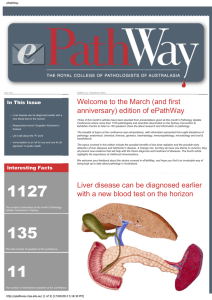 Welcome to the March (and first anniversary) edition of ePathWay