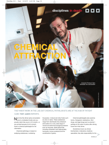 CHEMICAL ATTRACTION disciplines in depth