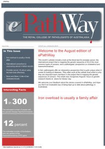 Welcome to the August edition of ePathWay In This Issue