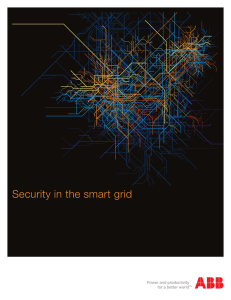 Security in the smart grid