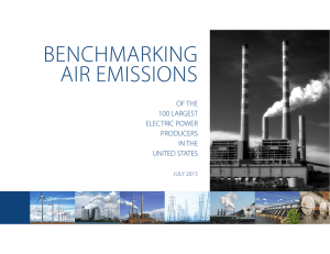 BENCHMARKING AIR  EMISSIONS OF THE 100 LARGEST