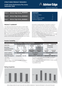  STRUCTUR Credit Suisse Per September 2009