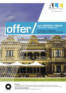 offer ALE ProPErty grouP ALE NotES 2 ProSPECtuS An offer of unsecured