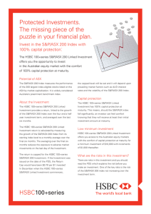 Protected Investments. The missing piece of the puzzle in your financial plan.