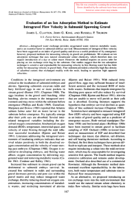 Evaluation of an Ion Adsorption Method to Estimate