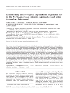 Evolutionary and ecological implications of genome size