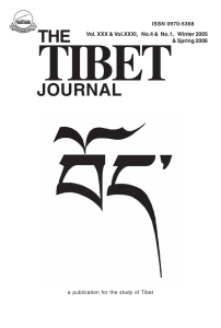 TIBET THE JOURNAL