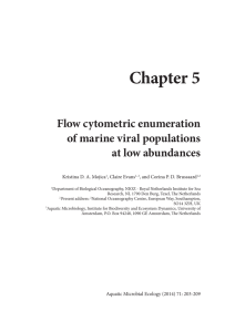 Chapter 5 Flow cytometric enumeration of marine viral populations at low abundances