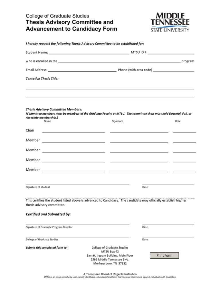 ucf thesis committee form