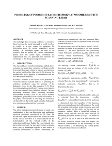 PROFILING OF POORLY STRATIFIED