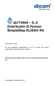 ab174444 – IL-2 (Interleukin-2) Human SimpleStep ELISA® Kit