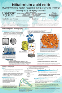 Digital tools for a cold world: tomography imaging systems