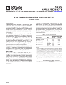 AN-679 APPLICATION NOTE