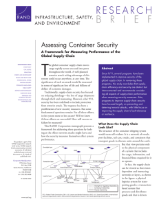 T Assessing Container Security A Framework for Measuring Performance of the