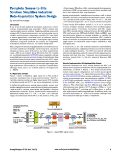 Complete Sensor-to-Bits