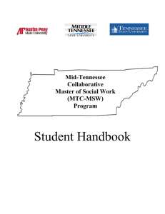 Student Handbook  Mid-Tennessee Collaborative