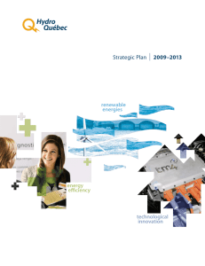 I Strategic Plan 2009–2013 energy