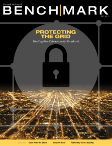 Protecting the grid  Meeting New Cybersecurity Standards
