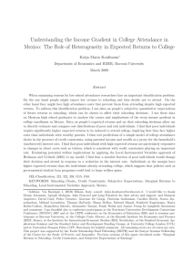 Understanding the Income Gradient in College Attendance in