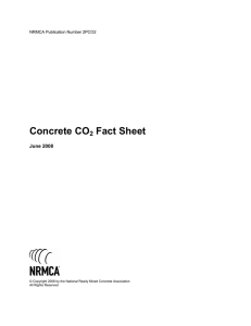 Concrete CO Fact Sheet 2