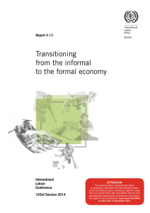 Transitioning from the informal to the formal economy Report V (1)