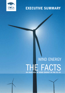 THE FACTS WIND ENERGY EXECUTIVE SUMMARY