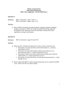 Reference: HQT-1, Document 1, page 7, lines 3-7