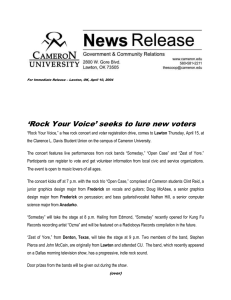 ‘Rock Your Voice’ seeks to lure new voters