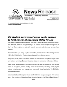 CU student government group seeks support