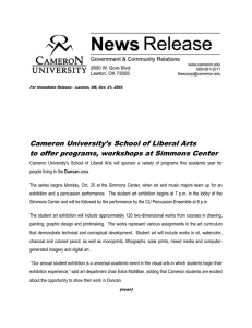 Cameron University’s School of Liberal Arts