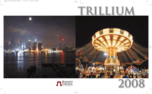 Trillium 2008 Trillium_08_Covers:Layout 1  4/15/08  12:34 PM  Page 1