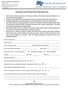 Fraternity and Sorority Event Planning Form