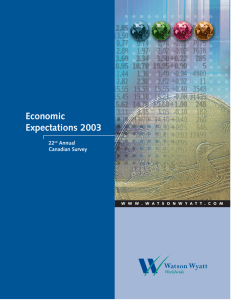 Economic Expectations 2003 22 Annual