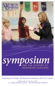 symposium for the Support of Beginning teacherS