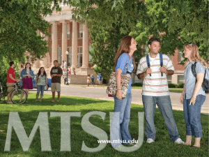 MTSU www.mtsu.edu