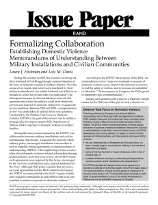 Issue Paper Formalizing Collaboration R