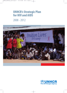 UNHCR’s Strategic Plan for HIV and AIDS 2008 - 2012