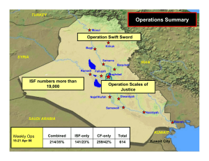 Operations Summary Operation Swift Sword ISF numbers more than Operation Scales of
