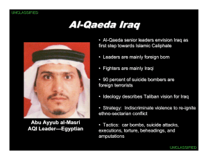 Al - Qaeda Iraq