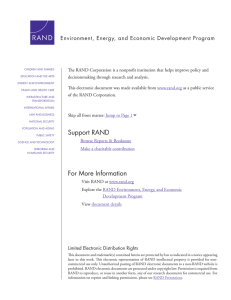 Environment, Energy, and Economic Development Program