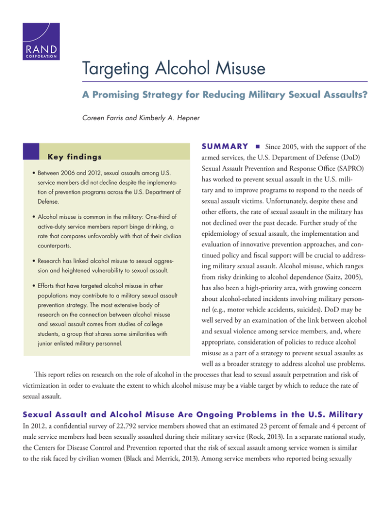alcohol misuse essay