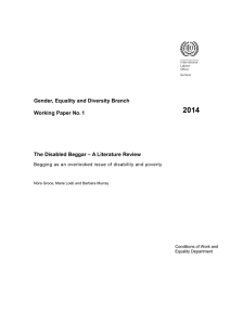 2014 Gender, Equality and Diversity Branch Working Paper No. 1