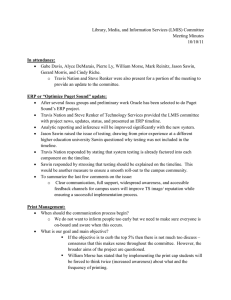 Library, Media, and Information Services (LMIS) Committee Meeting Minutes 10/10/11