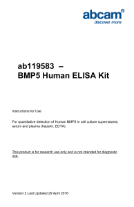 ab119583  – BMP5 Human ELISA Kit