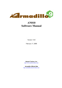 AN010 Software Manual