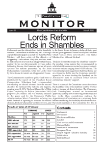 monitor Lords Reform Ends in Shambles Issue 22