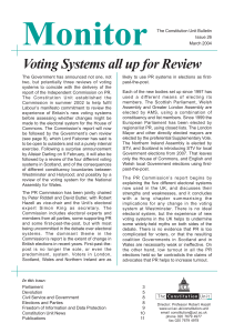 Monitor Voting Systems all up for Review