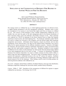 Fire Ecology Special Issue Vol. 3, No. 2, 2007