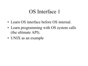 OS Interface 1