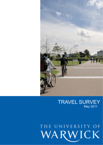 TRAVEL SURVEY May 2011